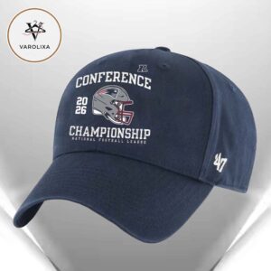 New England Patriots 2026 AFC Conference Championship Helmet Classic Cap Hat Snapback