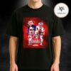 New England Patriots AFC Champions 2025 Super Bowl LIX San Francisco Bay Area Team Design Unisex T-Shirt