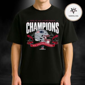 New England Patriots Conference Champions 2025 NFL Football Unisex T Shirt Vintage Style