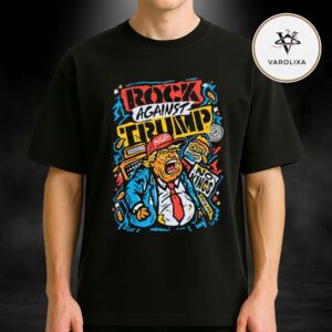 Rock Against Trump No Kings Fuck ICE 2026 Unisex T-Shirt