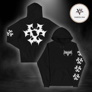 Scar Woven Logo Hoody All Over Print Hoodie