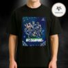 Seattle Seahawks 2025 NFC Champions Team Roster Collage Championship Unisex T-Shirt