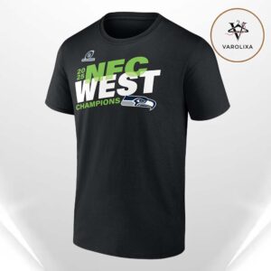 Seattle Seahawks 2025 NFC West Division Champions Conquer Unisex T-Shirt
