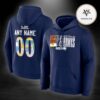Seattle Seahawks Super Bowl LX Big & Tall Custom Name & Number Two Sides Unisex Hoodie
