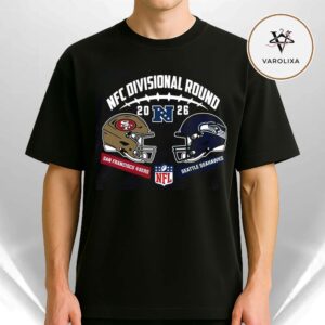Seattle Seahawks Vs San Francisco 49ers 2026 NFC Divisional Round Matchup Unisex T-Shirt