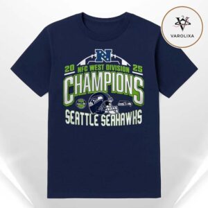 Seattle Seahawks Winner 2025 NFC West Division Champions NFL Unisex T-Shirt