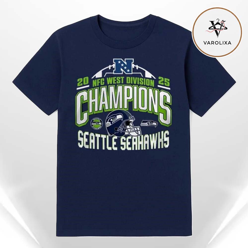 Seattle Seahawks Winner 2025 NFC West Division Champions NFL Unisex T-Shirt Seattle Seahawks Winner 2025 NFC West Division Champions NFL Unisex T-Shirt