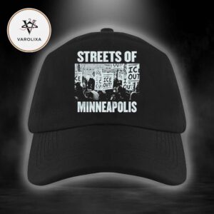 Streets Of Minneapolis Ice Out 2026 Classic Cap Hat Snapback