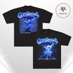 The Offspring Supercharged Skeleton 2026 Tour Two Sides Unisex T-Shirt