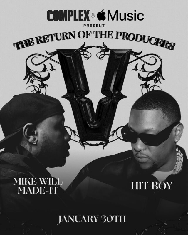 The Return Of The Producers V Poster Mike Will Made It Vs Hit Boy January 30 Hip Hop