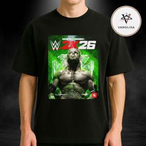 Triple H WWE 2K26 King Of Kings Edition WWE Wrestling 2026 Green Championship Cover Art Unisex T-Shirt