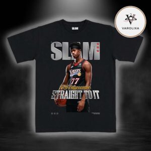VJ Edgecombe On The SLAM 260 Magazine Straight To It Gold Metal Editions Unisex T-Shirt