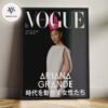 Vogue Japan March 2026 Ariana Grande Cover Design Home Decor Poster Canvas