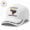 We Stand With Venezuela 2026 Hands Off Venezuela Political Nicolás Maduro Classic Cap Hat Snapback We Stand With Venezuela 2026 Hands Off Venezuela Political Nicolás Maduro Classic Cap Hat Snapback