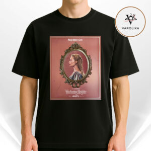 Wuthering Heights Cathy Character Portrait Poster Margot Robbie Gothic Period Film 2026 Unisex T-Shirt