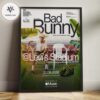 Bad Bunny Super Bowl LX Halftime Show 2026 Levi’s Stadium Home Decor Poster Canvas