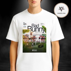 Bad Bunny Super Bowl LX Halftime Show 2026 Levi’s Stadium Unisex T-Shirt