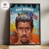 Bad Bunny Super Bowl LX Halftime Show 2026 Puerto Rico Inspired Artwork At Levi’s Stadium In Santa Clara California Home Decor Poster Canvas