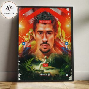 Bad Bunny Super Bowl LX Halftime Show At Levi’s Stadium In Santa Clara California On February 8 2026 Home Decor Poster Canvas