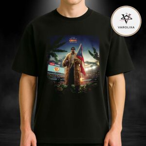 Bad Bunny Super Bowl LX Halftime Show Levi’s Stadium Santa Clara California February 8 2026 Puerto Rico Flag Anthem Artwork Unisex T-Shirt