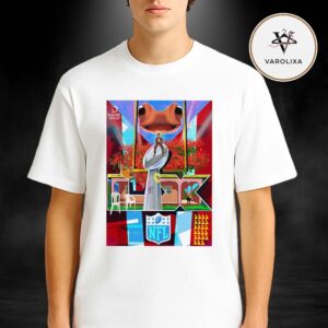 Bad Bunny Super Bowl LX Halftime Show Levi’s Stadium Santa Clara California February 8 2026 Surreal Trophy Collage Artwork Unisex T-Shirt