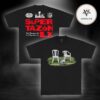 New England Patriots vs Seattle Seahawks Super Bowl LX 2026 Match Poster At Levi’s Stadium In Santa Clara California On February 8 2026 NFL Championship Unisex T-Shirt
