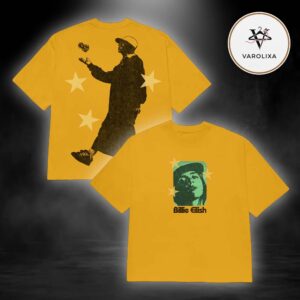 Billie Eilish Billie Dice Toss Gold Two Sides Unisex T-Shirt