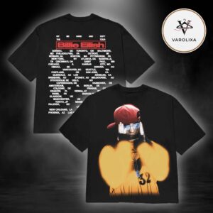 Billie Eilish Glasses HIT ME HARD AND SOFT THE TOUR 2025 Two Sides Unisex T-Shirt