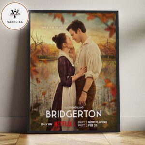 Bridgerton Season 4 Netflix Series Official Poster Part 1 And Part 2 2026 Home Decor Poster Canvas