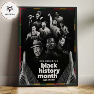 Celebrating Black History Month TD Garden Cultural Heritage Home Decor Poster Canvas