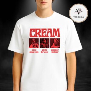 Cream Wheels Of Fire Band 2026 Unisex T-Shirt