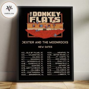 Dexter And The Moonrocks New Dates Tour 2026 Full Tour Dates Home Decor Poster Canvas