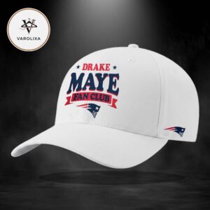 Drake Maye Fan Club New England Patriots Logo 2026 Classic Cap Hat Snapback