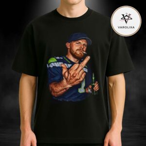 Ernest Jones & Sam Darnold Middle Finger Funny Shirt 2026