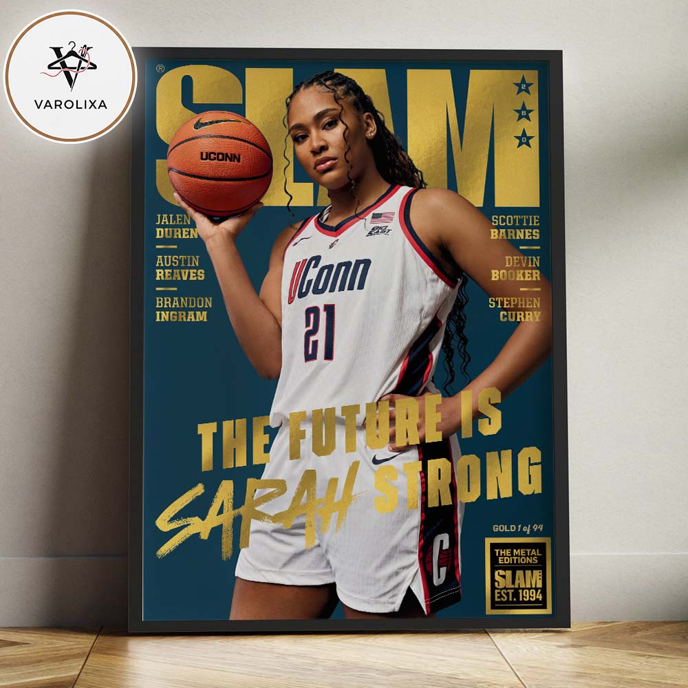 GOLD METAL SLAM 260 Sarah Strong Magazine The Future Is Sarah Strong WNBA 2026 Home Decor Poster Canvas GOLD METAL SLAM 260 Sarah Strong Magazine The Future Is Sarah Strong WNBA 2026 Home Decor Poster Canvas