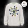 Grateful Dead x Santa Cruz Warriors Merchandise Dubs Heather Grey Long Sleeve