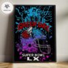 Green Day Super Bowl LX Artwork Poster At NFL Halftime Show At Levi’s Stadium In Santa Clara California On February 8 2026 Home Decor Poster Canvas