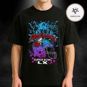 Green Day Super Bowl LX Artwork Poster At NFL Halftime Show At Levi’s Stadium In Santa Clara California On February 8 2026 Unisex T-Shirt