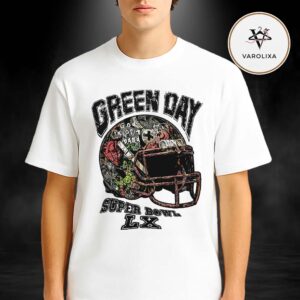 Green Day Super Bowl LX Concept Merch At NFL Halftime Show Appearance At Levi’s Stadium On February 8 2026 Unisex T-Shirt