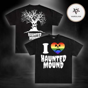 Haunted Mound I Heart HM Pride 2026 Two Sides Tee