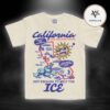 Hot Enough to Melt the ICE California The Golden State Activist Graphic 2026 Unisex T-Shirt