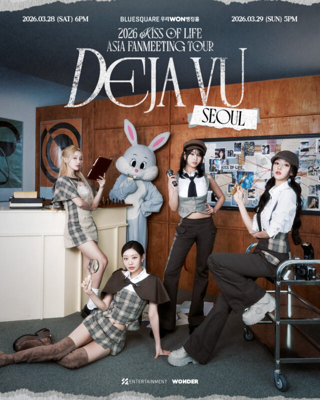 KISS OF LIFE Asia Fanmeeting Poster At Blue Square In Seoul South Korea On March 28 2026