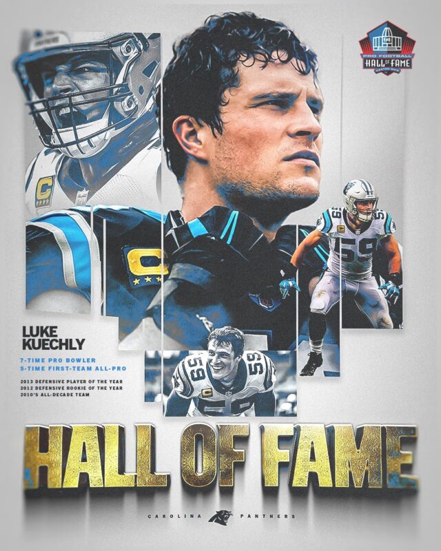 Luke Kuechly Carolina Panthers NFL Hall of Fame Legacy Defensive Icon