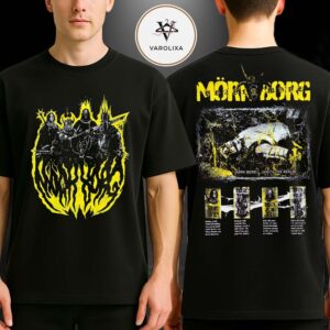 MÖRK BORG x UKNITE THE REALM Two Sides Dark Fantasy RPG Graphic Unisex T-Shirt