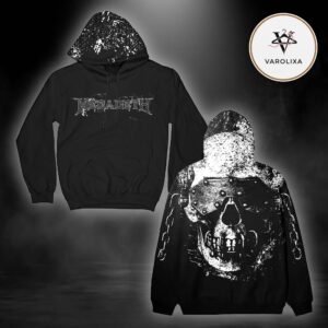 Megadeth Skull Chain Two Sides Limited Edition Hoodie 2026