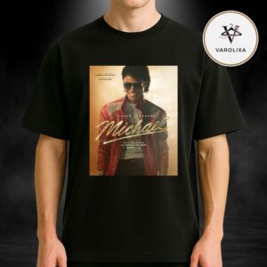 Michael Jackson Biopic Michael Movie Poster – Jaafar Jackson as Michael Jackson On April 24 2026 Unisex T-Shirt
