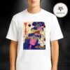 Mt. Joy Concert Poster At Red Rocks In Morrison CO On Aug 13 2026 Psychedelic Cosmic Head Artwork Unisex T-Shirt