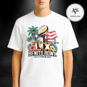 Official Bad Bunny Super Bowl Lx Benito Bowl Logo 2026 Shirt
