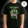Sam Darnold Shit Happens Flipping The Bird Stadium Graphic Unisex T-Shirt