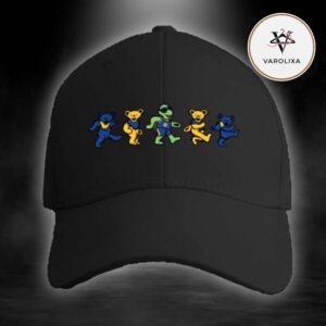 Santa Cruz Warriors x Grateful Dead Dancing Bears & Mav’Riks Black Snapback